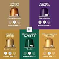 NESPRESSO ORIGINAL Espresso Auswahl 50 Kaffeekapseln | Arabica & Robusta Kaffee | Helle bis dunkle Röstung – Ansicht 2