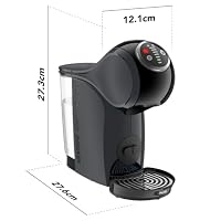 NESCAFÉ Dolce Gusto Dolce Gusto De'Longhi EDG315.CGY Genio Plus, Cosmic Grau – Ansicht 2