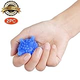 Pressure Point Silicone Spiky Massage Ball GRESATEK Set of 2 Massage Balls for Stress Relief and Relaxing Tight Muscles