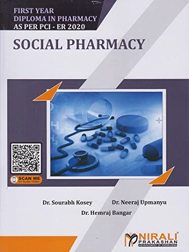 Buy Social Pharmacy For 1st year D.pharm Book Online at Low Prices in ...