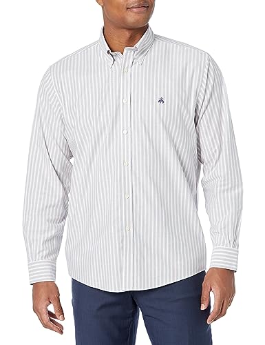 Image of Brooks Brothers Men's Non-Iron Long Sleeve Button Down Sport Shirt