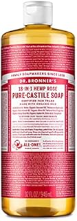 Dr Bronner's 946 ml Organic Rose Castile Liquid Soap