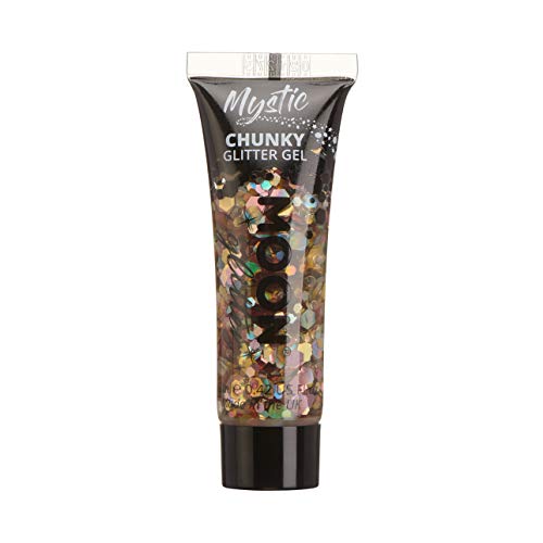 Mystic Chunky Glitter Gel by Moon Glitter - 12ml - Prosecco - Glitter Face Paint