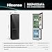 Hisense RB5P410SAFA Kühl-Gefrierkombination/Fre... A /29dB /413 Liter/Multi Airflow/Boden-Kühlsystem/Super Silent/Schranktiefes Design/Deep Freeze/HxBxT: 203 x 59,5 x 65,8 cm/Schwarz