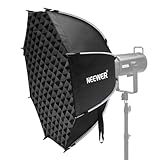 NEEWER 90cm 八角形ソフトボックス オクタゴン Bowensマウント クイックセットアップ 折りたたみ ディフューザー/グリッド/バッグ付 パラボラソフトボックス コンパチブル Aputure 120d Godox SL60w NEEWER Q4 AS600B CB300B Q300 NS92P