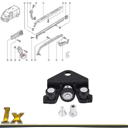 Rodillo superior de puerta corredera derecha 1616813480 Boxer 2015 5