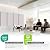 BUBOS 2 Pack Large Fabric Acoustic Wall Panels 47.2"x23.6",Soundproof Panel