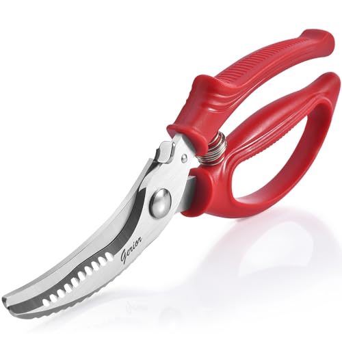 Gerior Red Poultry Shears