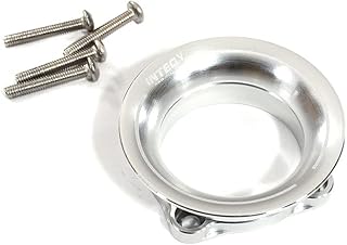 Integy RC Model C30948SILVER Aluminum Cold Air Intake Ram Funnel for 30x30mm Size Cooling Fan