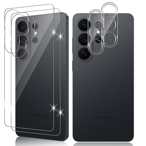 Vanrain Rückseite für Panzerglas für Samsung Galaxy S26 Ultra, 2+2 Stück Hinten Schutzfolie & Kameraschutz, 9H Festigkeit Schutzglas HD Klar Anti-Kratze Blasenfrei