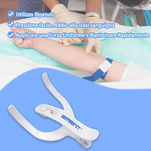 Hämostatische Klemme, Pflaster & Mullbinde Wundversorgung, Verhinderung von Blutergüssen durch Kompression nach intravenöser Infusion und Blutentnahme