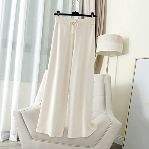 Pantalon tricoté extensible taille haute pour en finir avec les vêtements serrés
