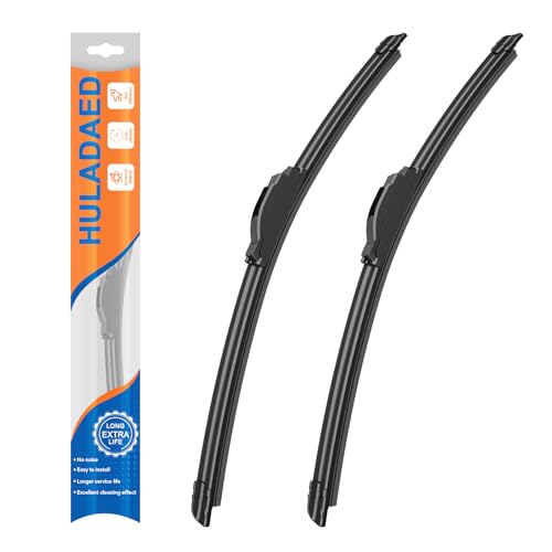 HULADAED® Windshield Wiper Blade Replacement for Honda Accord 2003-2007 Honda Civic 2016-2020,OEM Quality All-Season Wiper Blades for My Car-26"+18" (Set of 2)