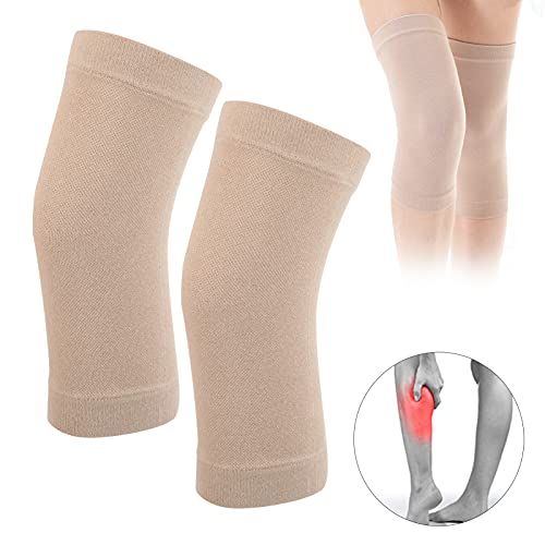 cersalt Genouillère sans Couture, genouillère de Compression Confortable à Porter Matériau Pur Coton Ultra-Fin Pratique à Utiliser pour Le Sport en Famille pour Le soulagement de la Douleur – vue 2