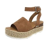 Algopix Similar Product 19 - SSYUNO Womens Platform Sandals