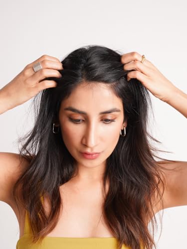 Nish Hair | Hair Line Powder, Cover Grey Roots & Bald Spots & Touch Up For Thin Hair (Natural Black) - 5 Gm - Image 4