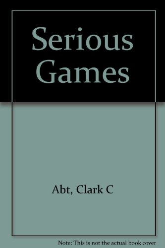 Serious Games 0670003131 Book Cover