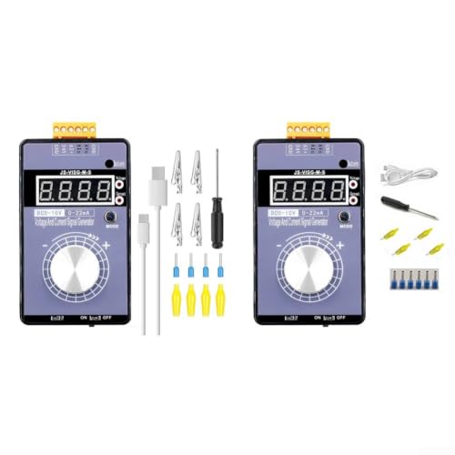Generador de señal de corriente 0-22mA portátil para simulación de transductores 4
