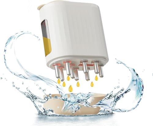 PERLLENT 2 in 1 Scalp MassagerScalp Applicator Brush Electric Hair Oil Applicator