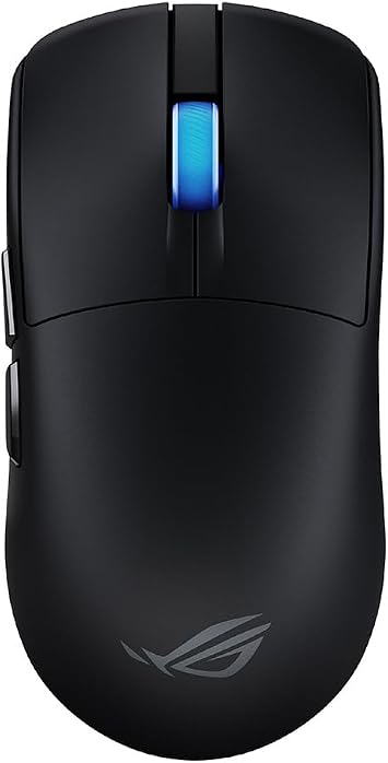 Asus Rog Harpe Ii Wireless Esports Game Mouse, 48g Light Weight, Symmetric Design, Aimpoint Pro 42k Optical Sensor, Optical Switches, 8k Polling Speed, 5 Programmable Keys