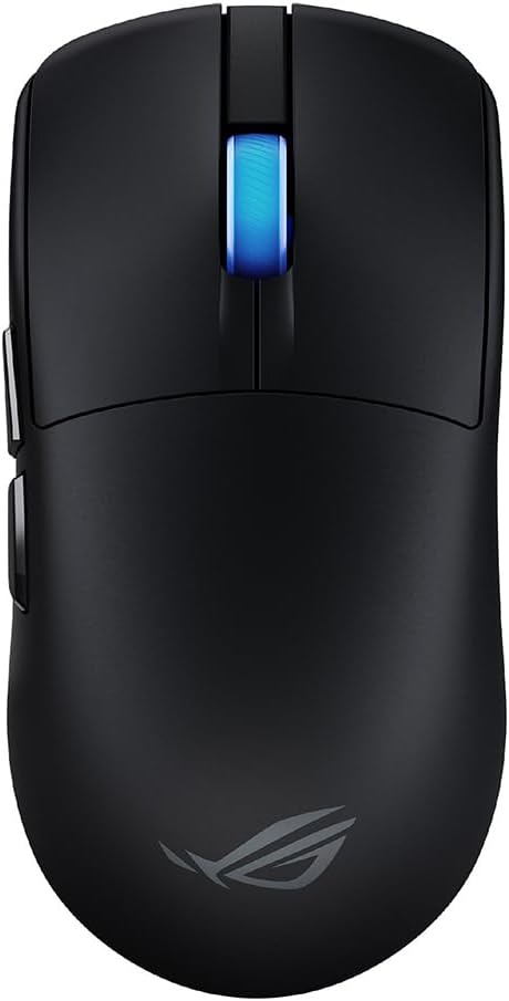 Asus Rog Harpe Ii Wireless Esports Game Mouse, 48g Light Weight, Symmetric Design, Aimpoint Pro 42k Optical Sensor, Optical Switches, 8k Polling Speed, 5 Programmable Keys