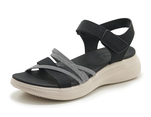 Meik Mangni Sandalias Mujer Verano Deportivas Zapatos de Playa Casual Sandalias de Senderismo Moda Nergo 40 EU