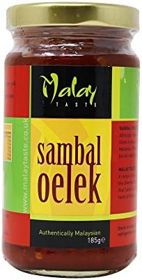Malay Taste Sambal Oelek, 185 g