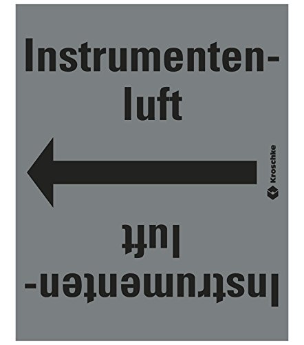 LEMAX® Rohrleitungsband Instrumentenluft,praxisbewährt,ab Ø 50mm,grau/schwarz,33m/Rolle