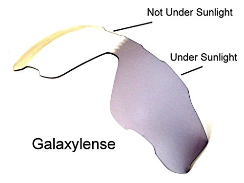 Image of Galaxy Replacement Lenses for Oakley Jawbreaker Sunglasses Blue Color