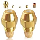 2 Stück Vollkegel-Öldüse Winkel 60 Grad 0,55 USgal/h 2,11kg/h Ölbrennerdüse Vollkegel Öldüse Kesselbrenner Diesel-Injektoren Düse Methanol Diesel