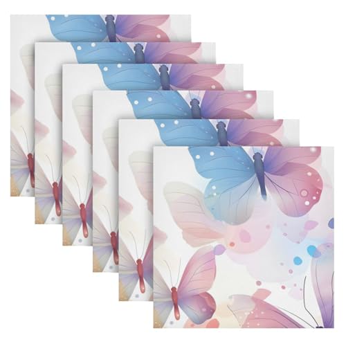 Servilletas de Tela Multicolor 20x20 in Pack x6 miniatura 2
