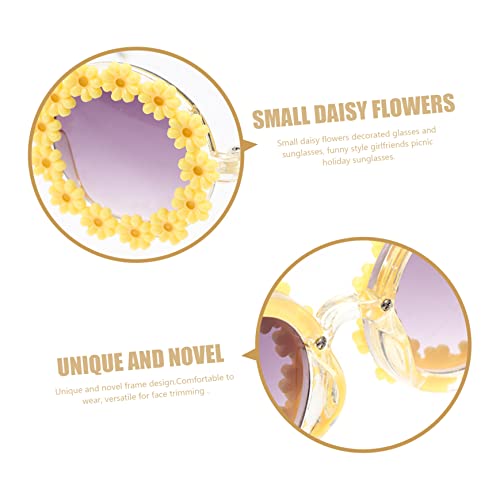 Sunflower Children's Sunglasses UV Protection Flower Design for Boys and Girls Cute Fun Shades for Beach and Outdoor Activities2