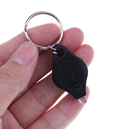 Jwisland 5 Pack Mini Keychain Flashlights, Ultra Bright Led Keychain Light, Key Ring Flashlight For Night Party, Christmas, Halloween, Batteries Included #TOP3