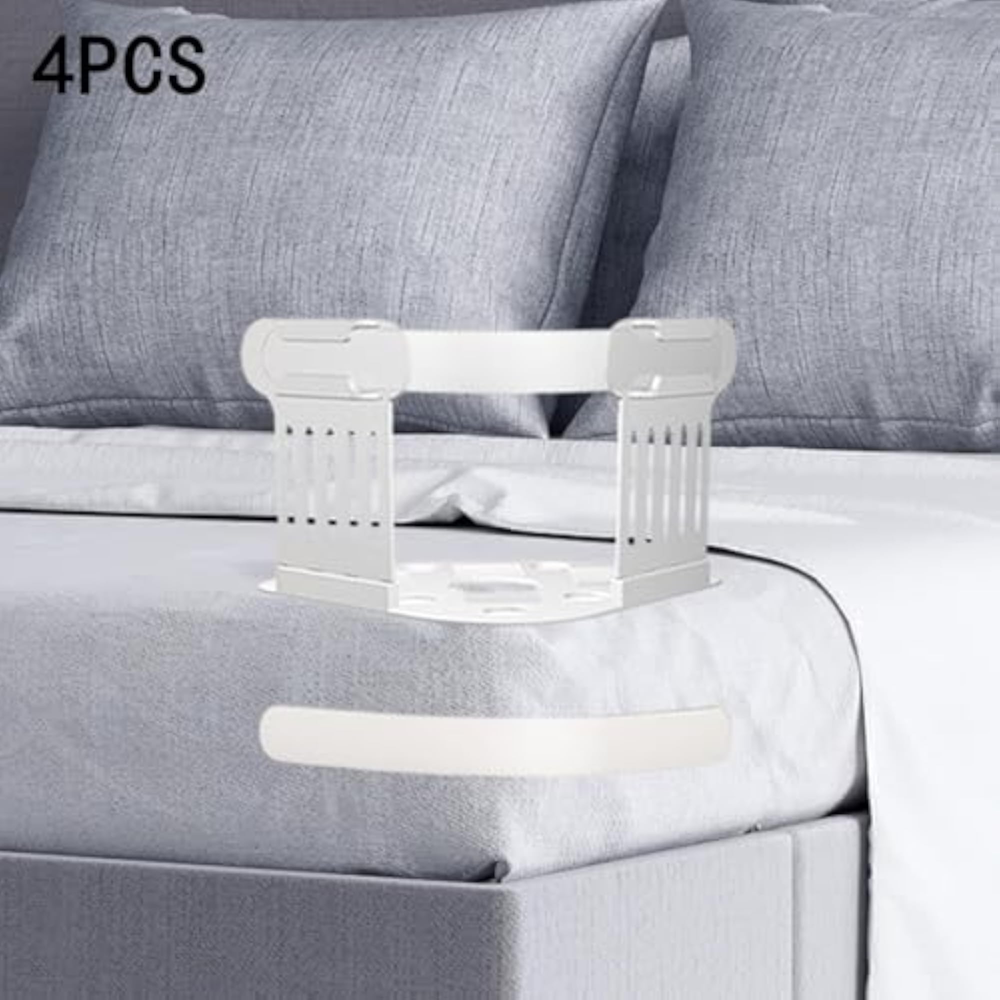 4Pcs Bed Sheet Holders, Corner Fasteners, White