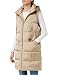 Produktbild Tommy Hilfiger Damen Weste mit Kapuze aus Satin Unterhemden, Beige, M