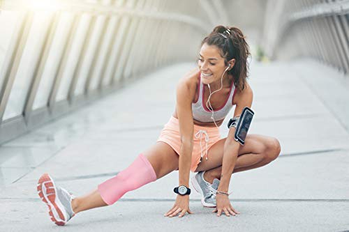 Doctor Developed Knee Brace / Knee Support / Knee Compression Sleeve [Single] & Doctor Written Handbook -Guaranteed Relief For Arthritis, Tendonitis, Injury (Black, S) #TOP4
