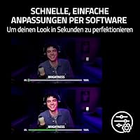 Razer Kiyo V2 X - Full-HD-Webcam 1080p, 60 FPS für Creators - Autofokus - Weitwinkel-Objektiv - Integriertes Mikrofon -Kompatibel zu Open Broadcaster Software OBS und Xsplit | Quartz – Ansicht 4