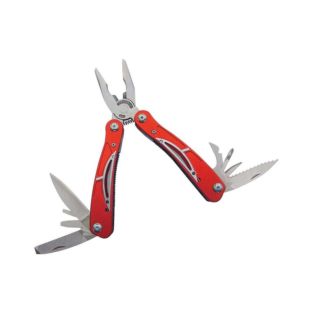 Set Multi-Tool multifonctions – pince universelle + pince bec plat, tournevis mécanicien 3,5 mm, tournevis électricien 3 mm, tournevis PH0, lime double face – outil compact polyvalent