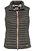 Produktbild camel active Damen kurze leichte Steppweste mit elastischen Bündchen Khaki, womenswear-46