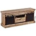 Produktbild vidaXL 244019 Massivholz TV-Schrank Fernsehtisch Lowboard Mangoholz Industrie 110x30x45, One Size