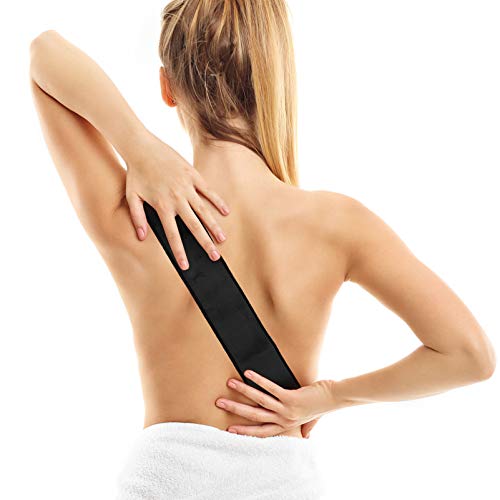 Alipis 2 Pçs Luva Mate Tira Toalha Massageador Esfregando Costas Aplicador De Banho Bronzeador Esfol