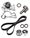 SCITOO New Timing Belt Water Pump Tensioner Kit Fits 2.5L 2.7L Kia Sportage Optima Hyundai Sonata Tucson Tiburon Santa Fe 24 Valve G6BA G6BV Delta Engine