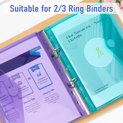 Carpeta portadocumentos transparente A5 perfecta para estudiar en la biblioteca 4