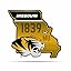 Missouri Tigers State Shape