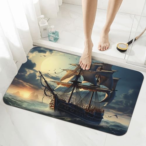 Tapis de douche antidérapant en pierre pour éviter les glissades de bain