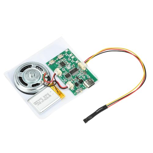 Image of Diymore DIY Birthday Cards Music Module 8MB,Magnetic Activated Sound Module with Speaker,Easy Recording for Personalized Greetings,DIY Projects Holiday Crafts Cards Gifts for Women Men Mom Kids