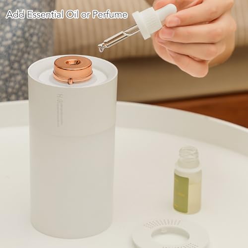 Difusor aromático eléctrico Pssopp 300ml con temporizador miniatura 5