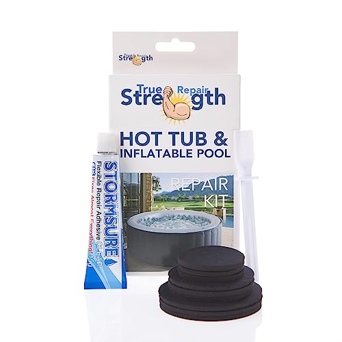 Hot Tub Repair Kit - Heavy Duty Repair Kit For Boat - Kayak - Hot Tub - Swimming pool - Inflatable...