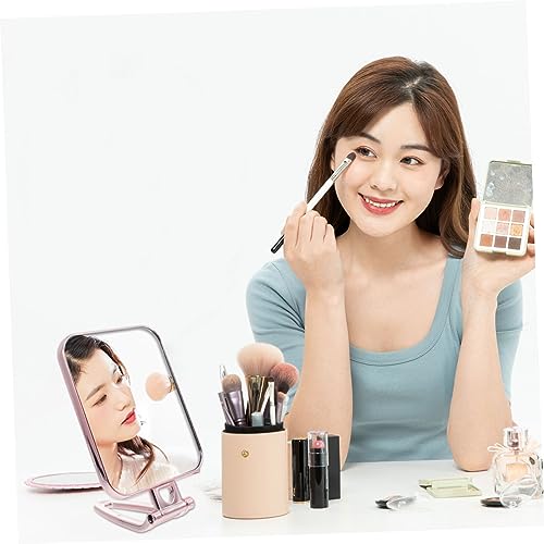 Espejo de maquillaje portátil y ligero Happyyami miniatura 6