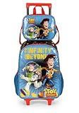 Luxcel, Mochila Escolar Infantil De Rodinhas Toy Story Woody Azul